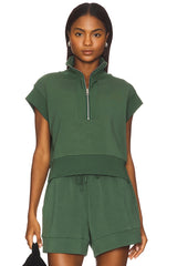 Kelly Half Zip Sweatshirt