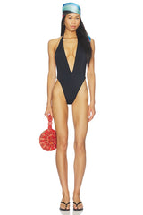 One Piece Swimsuit Lycra Vita Recycled Passante Medusa