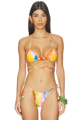 Norah Triangle Bikini Top