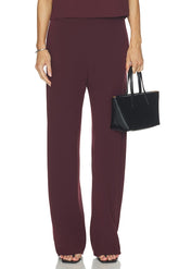 Colette High Waist Crepe Bias Pant