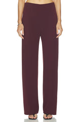Colette High Waist Crepe Bias Pant