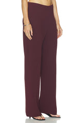 Colette High Waist Crepe Bias Pant