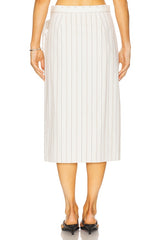 Seedling Stripe Wrap Skirt