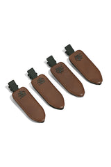 Faux Leather Creaseless Clips