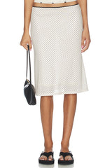 Mesh Midi Skirt