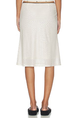 Mesh Midi Skirt