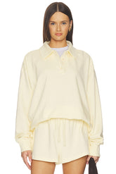 Henley Pull Over Sweatshirt