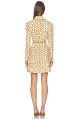 Panelled Mini Dress