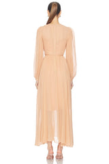 Valiant Embroidered Bib Dress
