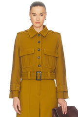 Valiant Cropped Utility Jacket