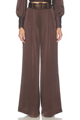 Silk Tuck Pant