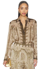 Luna Satin Shirt
