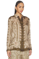 Luna Satin Shirt