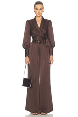 Silk Wrap Top