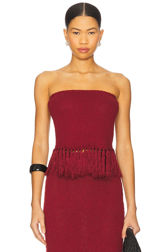Gabby Knitted Bandeau Top