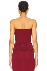 Gabby Knitted Bandeau Top