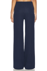 Merritt Drawstring Striped Wide Leg Pant