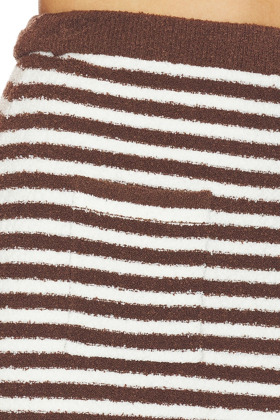 Gabriella Teddy Stripe Mini Skirt