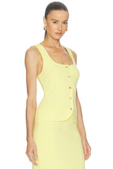 Maria Button Front Corset Top