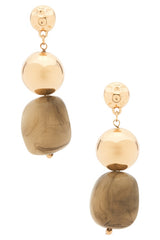 Stone Drop Earrings
