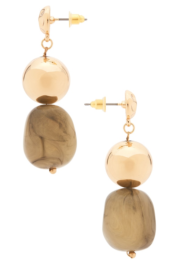 Stone Drop Earrings