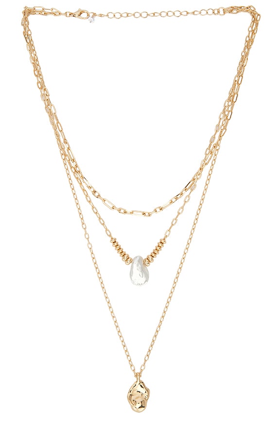 Layered Two Tone Necklace