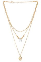 Layered Two Tone Necklace