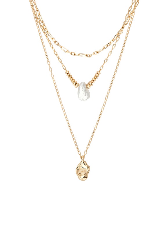 Layered Two Tone Necklace