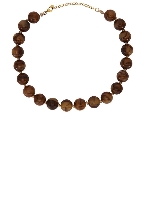 Amber Stone Necklace