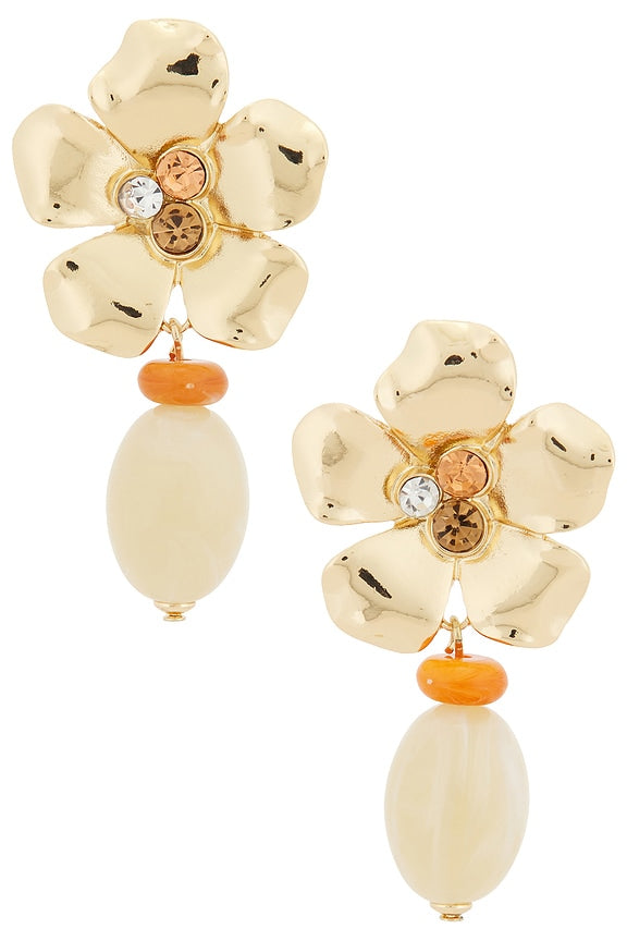 Floral Drop Earrings