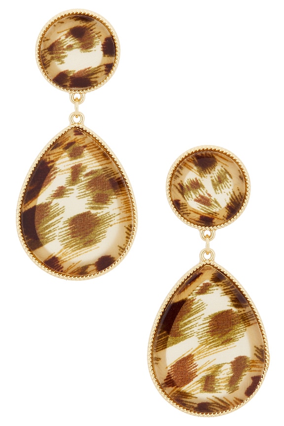 Teardrop Pendant Earrings
