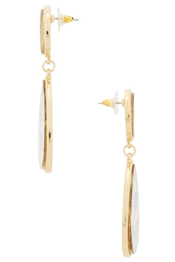 Teardrop Pendant Earrings