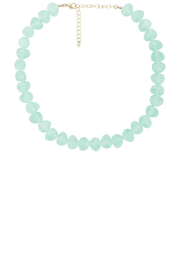 Beaded Acrylic Necklace