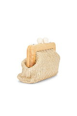 Woven Frame Clutch