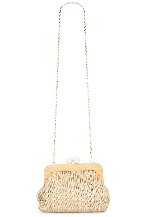Woven Frame Clutch
