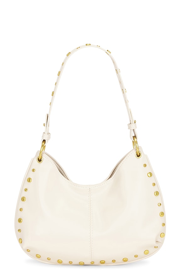 Faux Leather Shoulder Bag
