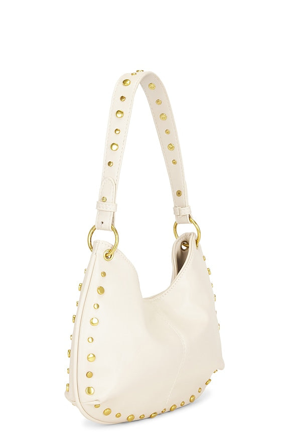 Faux Leather Shoulder Bag