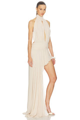 Halter Neck Mini Dress