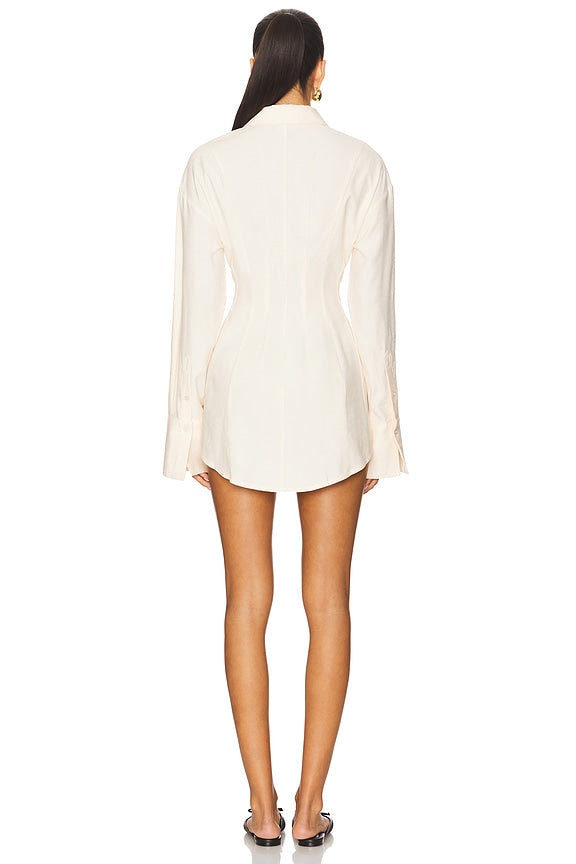 Charitie Button Up Mini Dress