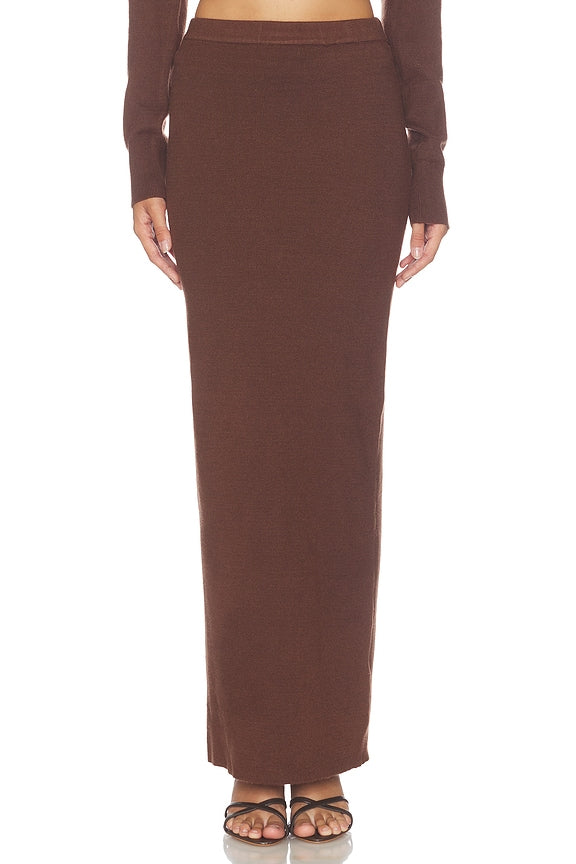 Emahlee Knit Maxi Skirt Set