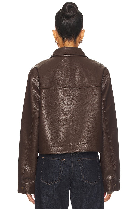 Fianna Faux Leather Jacket