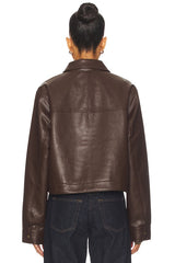 Fianna Faux Leather Jacket