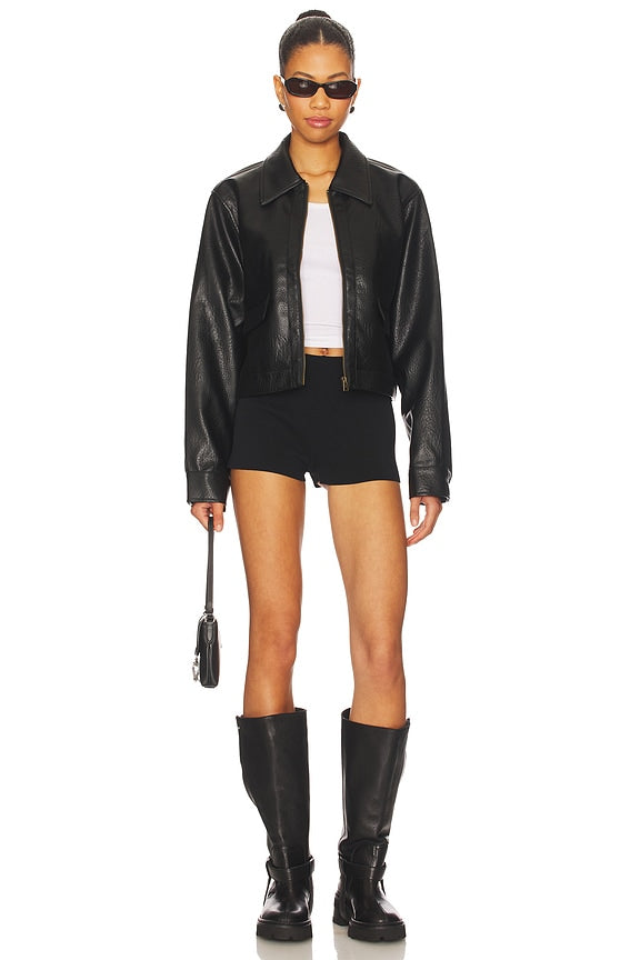 Fianna Faux Leather Jacket