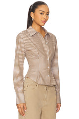 Ellie Button Up Top
