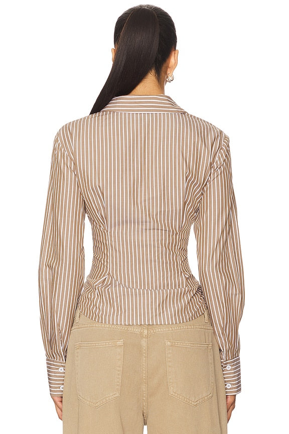Ellie Button Up Top