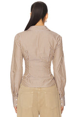 Ellie Button Up Top