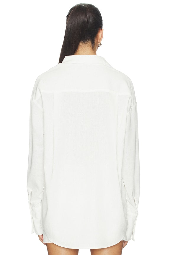 Greta Button Up Top