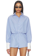 Lucinda Button Down Top