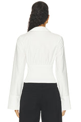 Amika Fitted Button Up Top