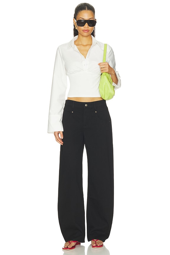 Amika Fitted Button Up Top
